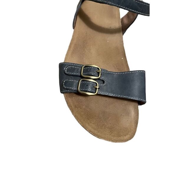 Dansko Leather Rebekah Ankle Strap Blue Sandals size EU 37  US 6.5 / 7 - Picture 7 of 8